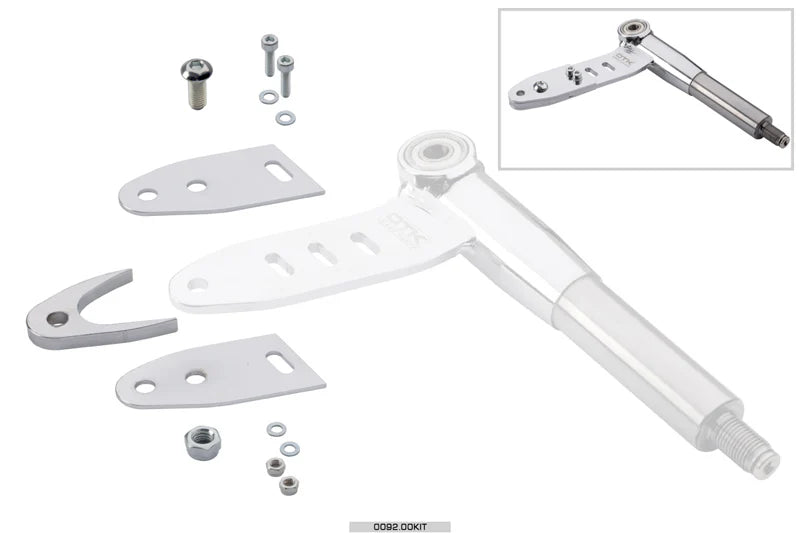 OTK Tony Kart 25mm Spindle Extension Plate Kit for Easier Steering