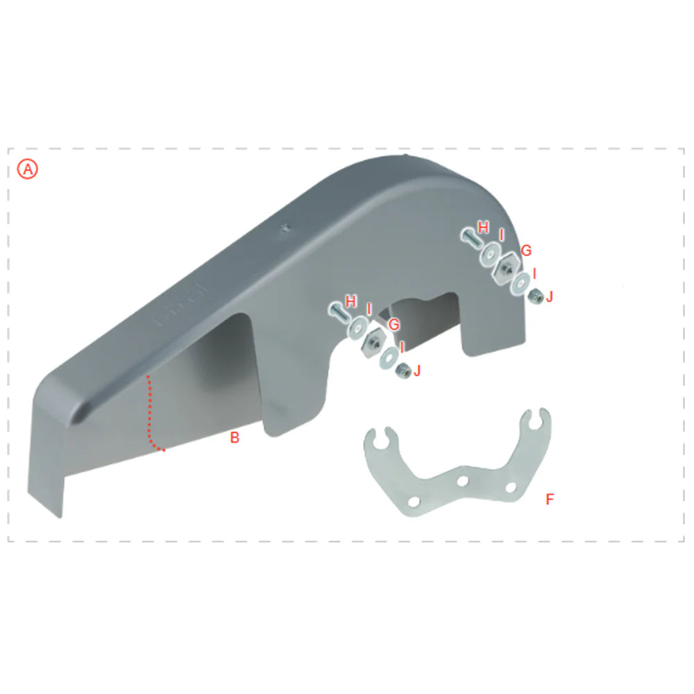 OTK Complete Integral Chain Guard Kit (0042.CAKITC)