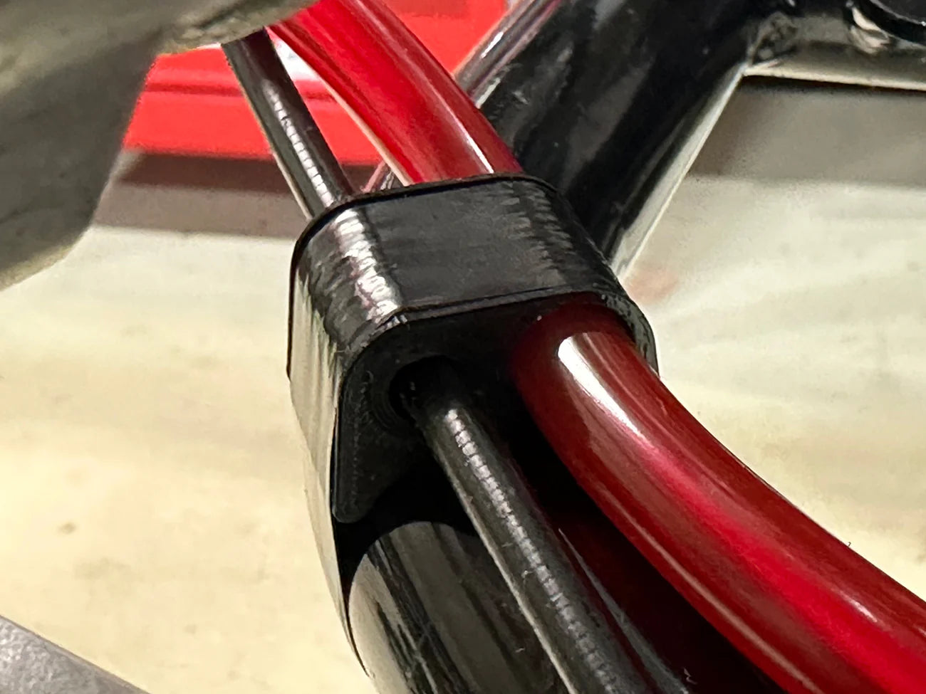 PKT Tape-On Raceways – Fuel Line & Throttle Cable Management