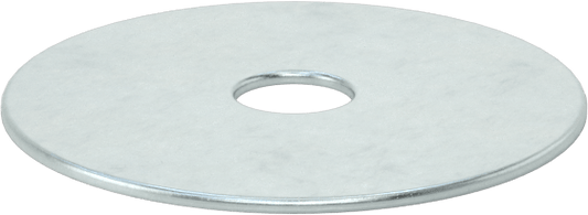 Zinc-Plated Steel Oversized Washers, 3/8" × 2"