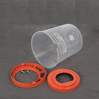 206 Air Filter Rain Hood - Clear