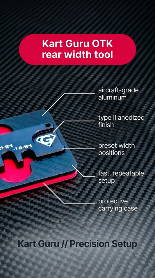 JB Race Works Kart Guru OTK Rear Width Tool