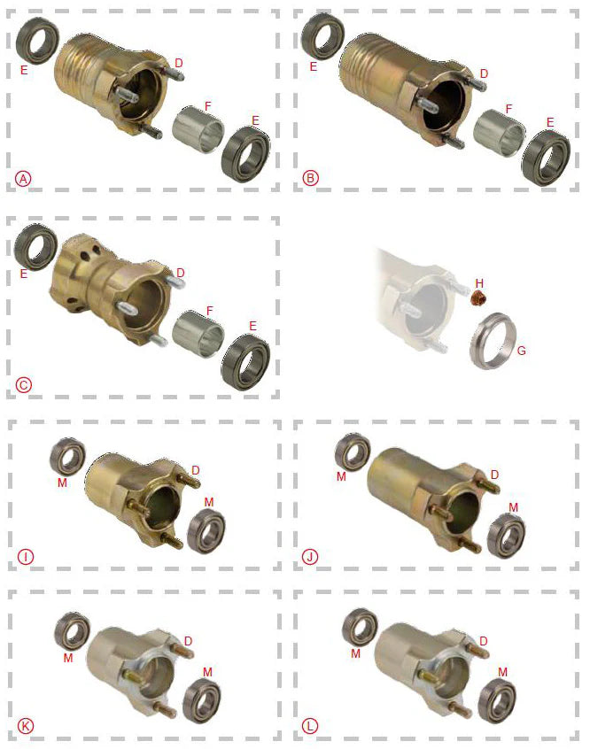 OTK Spacer Ring for Front Wheel Hub